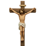 Jesus on cross sticker