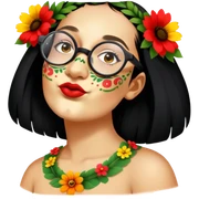 Flower-Crowned Dancer sticker