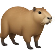 Capybara sticker