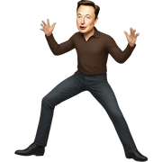 elon musk twerking sticker