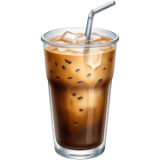 iced coffee sticker