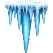 Icicles  sticker