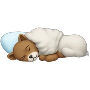 sleeping sticker