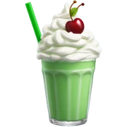 Green Milkshake  sticker