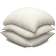 cartoon head buried in pillow sticker