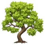 leafless tree sticker