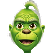 grinch sticker