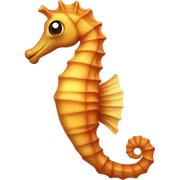 Seahorse sticker