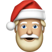 Donald trump as Santa sticker