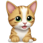 Kitten sticker