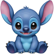 Disney Gem stitch painting sticker