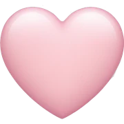 Light Pink Heart sticker