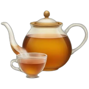 Arabic style tea sticker