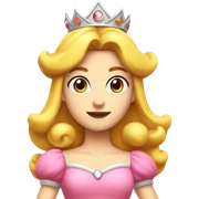 Princess peach  sticker