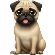 Pug sticker