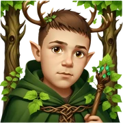 Forest Wizard sticker