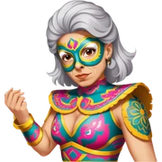 Luchador sticker