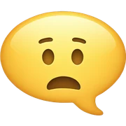 Speech bubble sticker