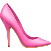 pink heels sticker
