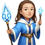 Frostborne Magician sticker