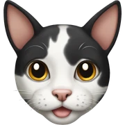 Cow cat  sticker