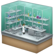Laboratory sticker