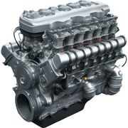 V12 engine sticker