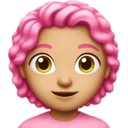 cute pink  sticker