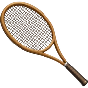 Tennis racket sticker