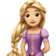 Rapunzel sticker