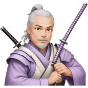 Gentle Samurai sticker