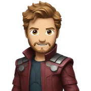 star lord, marvel sticker