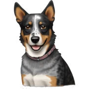 Australian cattle dog sticker