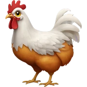 halloween chicken sticker