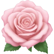 Cœur pastel rose sticker