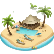 Beach sticker