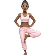 asian yoga girl light pink clothes  sticker