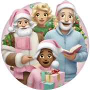 Pastel Christmas  sticker