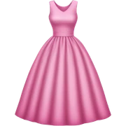 Pink dress  sticker