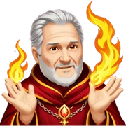 Pyromancer sticker