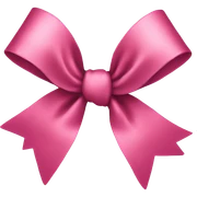 Bow sticker