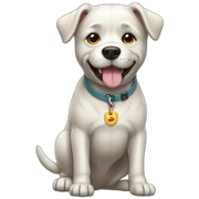 dog full body sticker