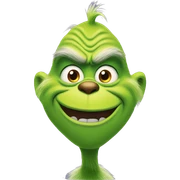 Grinch sticker