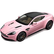Pastel Pink Aston Martin  sticker