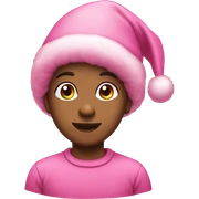 Pink Christmas  sticker