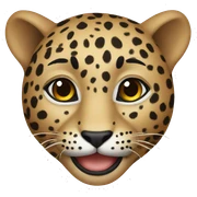 leopard sticker