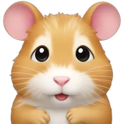 hamster sticker