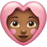 Baby pink Heart sticker