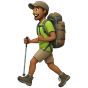 hiking sticker