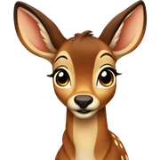 bambi  sticker